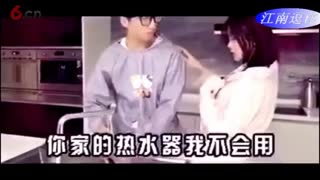 老公不洗碗的时候，就给他看看这个视频....