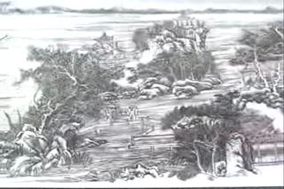 黄东雷国画长卷《明湖景区图》-4.wmv