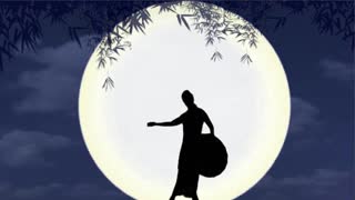 经典视觉音画《二泉映月》视频制作.舞者清心