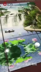 南京上优泽 万能  UV 平板 打印机 瓷砖背景墙