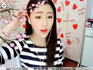 六间房美女主播☜ღAn甜甜ღ☞深情演唱