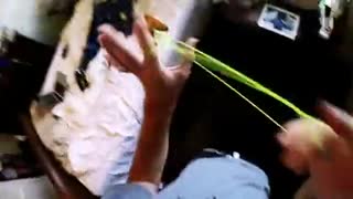 国外大神第一人称视角教你玩悠悠球