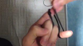 收纳耳机线的正确方式