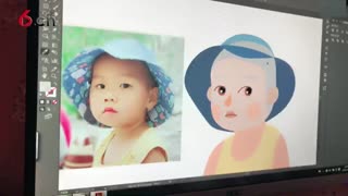 用电脑制作全家福 18.7.27