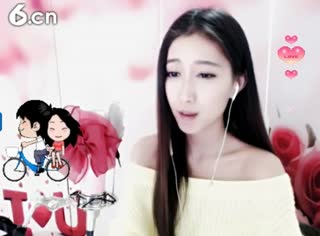 六间房美女主播童童直播间互动